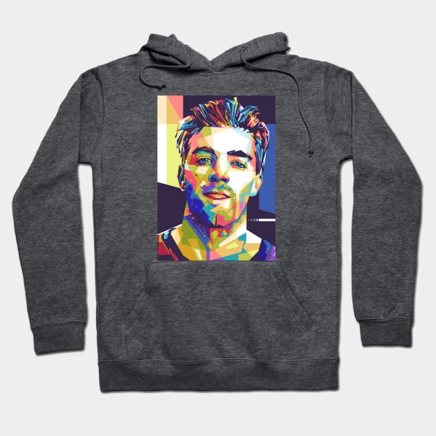 Andrew Taggart - The Chainsmokers Background Hoodie by Paradox Studio